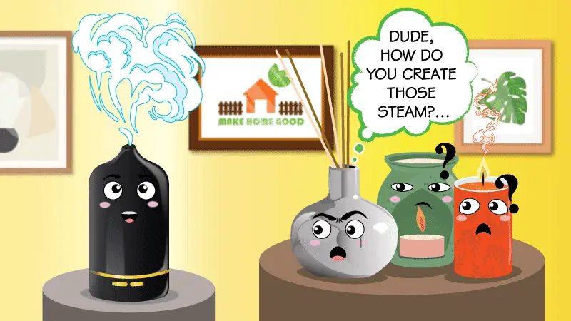 How diffusers make steam even without heat explained