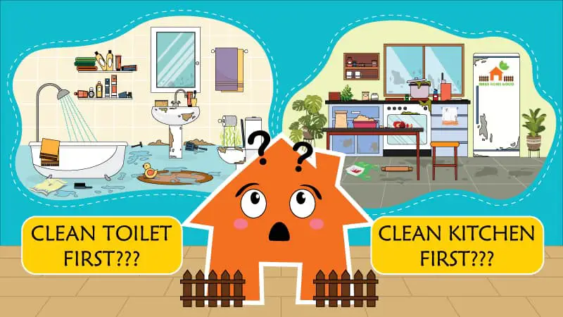 Should I Clean My Bathroom Or Kitchen First? Everything You Need To Know